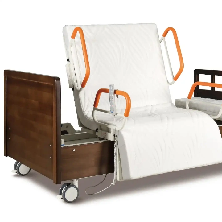 Rotating electric bed