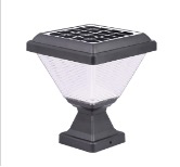 SOLAR SQUARE PILLAR LIGHT - 15W