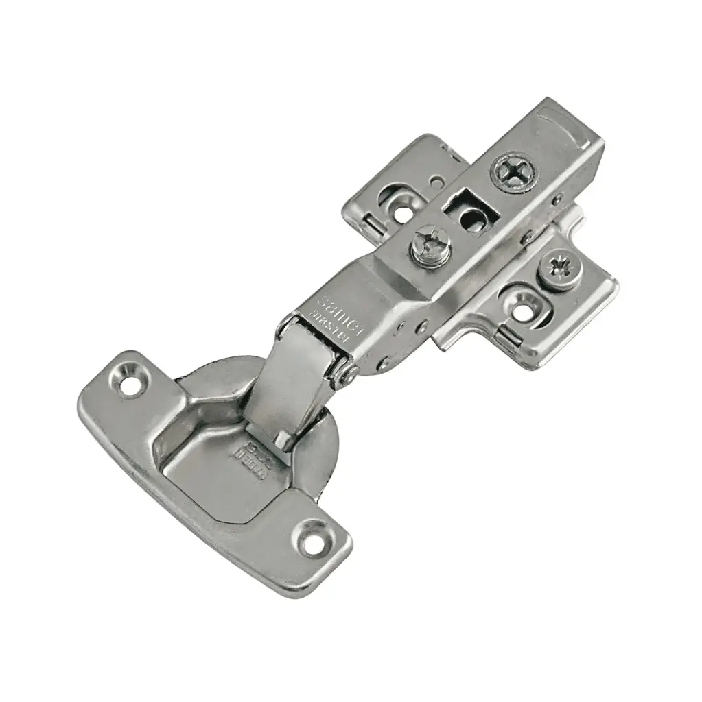 SAMET MASTER - 110° 3D ADJUSTABLE SOFT CLOSE HINGE 9 CRANK HALF OVERLAY
