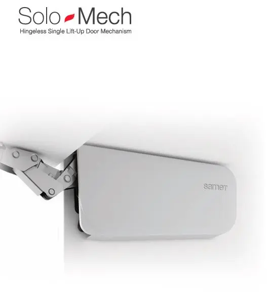 SAMET SOLO MECH - HINGELESS SINGLE LIFTUP DOOR SYSTEM ANTRACITE