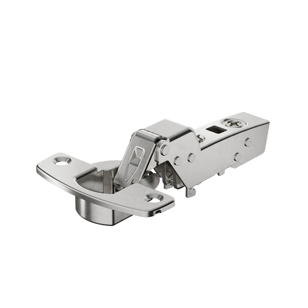 HETTICH - SENSYS 110° HINGE WITH INTEGRATED SILENT SYSTEM (SENSYS 8645I), NICKEL PLATED, INSET, OPENING ANGLE 110°, TH-DRILLING PATTERN 52 X 5.5 MM, FOR SCREWING ON (-)