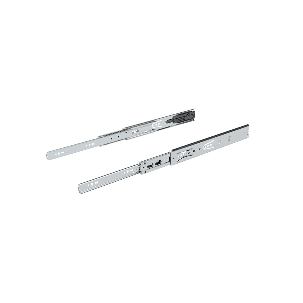 HETTICH - KA 5632 BALL BEARING RUNNER WITH SILENT SYSTEM, SIDE INSTALLATION, DIMENSIONS (H X W) 46 X 12.7 MM, GALVANISED - 450MM